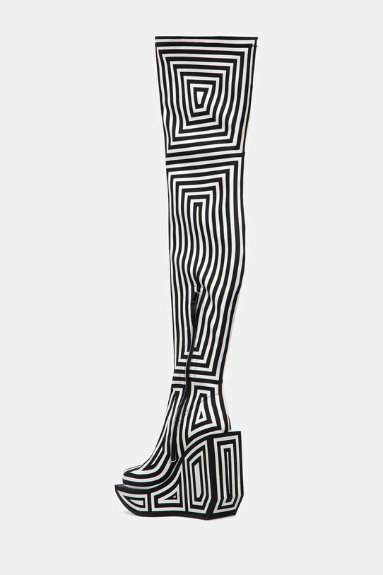 Παπούτσια Μπότες United Nude Wa Long Boot Hi 1087851082 μαύρο