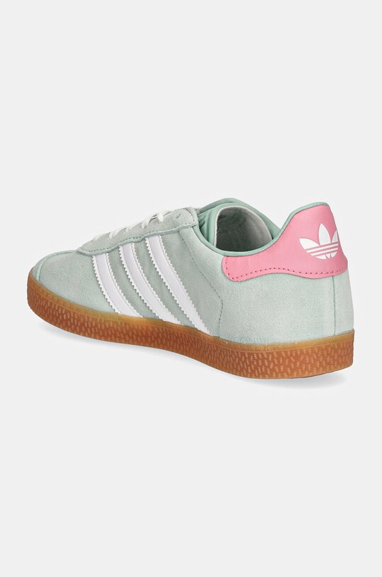Αγορίστικα Παιδικά sneakers σουέτ adidas Originals GAZELLE IG9152 πράσινο
