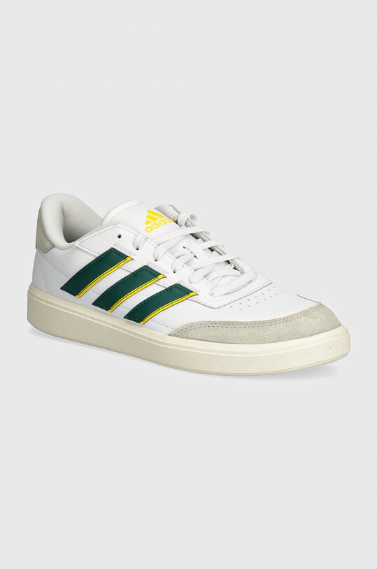 Αθλητικά adidas Courtblock απομίμηση λείου δέρματος λευκό IG6864