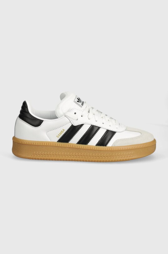 Δερμάτινα αθλητικά παπούτσια adidas Originals Samba XLG IE1377 λευκό AW24