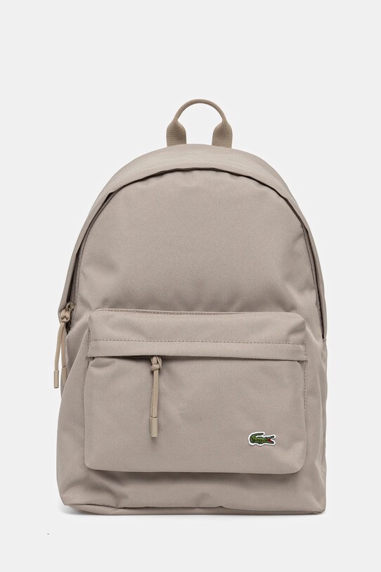 Σακίδιο πλάτης Lacoste συνθετικό μπεζ NU4592NE