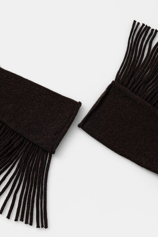 Μάλλινα γάντια Marella 2423566017200 καφέ AW24