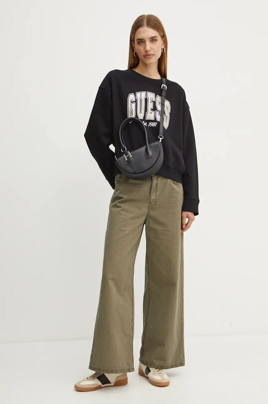 Τζιν παντελόνι Guess W4YB43.WGC6A πράσινο AW24