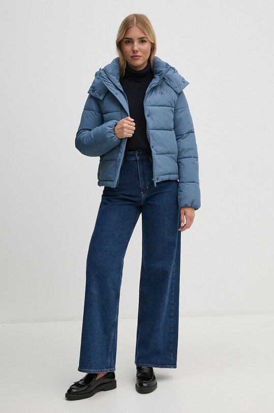 Τζιν παντελόνι Calvin Klein K20K207598 σκούρο μπλε AW24