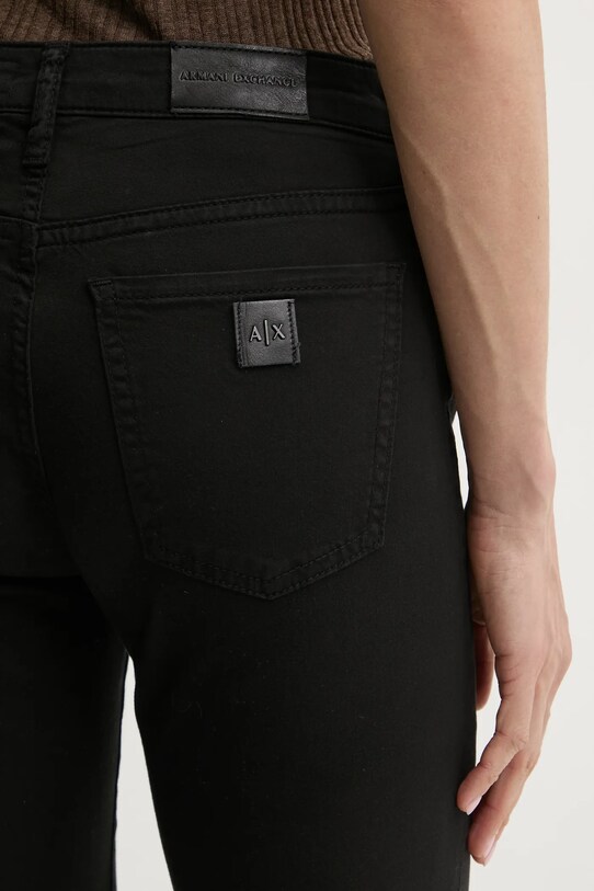Τζιν παντελόνι Armani Exchange μαύρο 6DYJ65.Y2VLZ