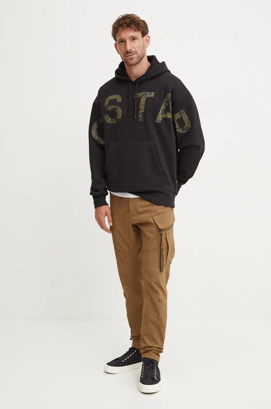 Παντελόνι G-Star Raw D24307.D504 καφέ AW24