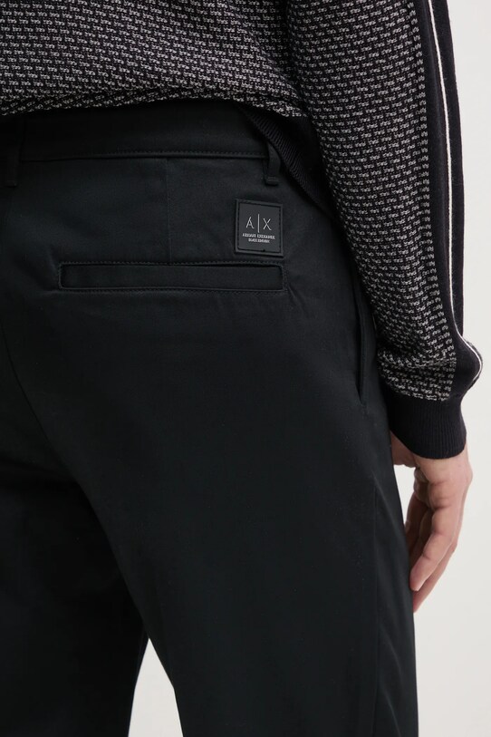 Παντελόνι Armani Exchange μαύρο XM000134.AF10517