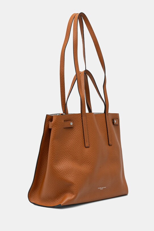 Δερμάτινη τσάντα Gianni Chiarini ALTEA BS.10967.RNGDBL καφέ SS25