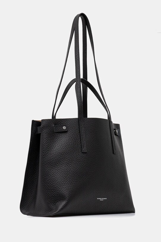 Δερμάτινη τσάντα Gianni Chiarini ALTEA BS.10967.RNGDBL μαύρο SS25