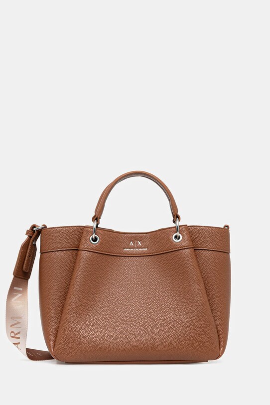 Τσάντα Armani Exchange καφέ 942911.CC783