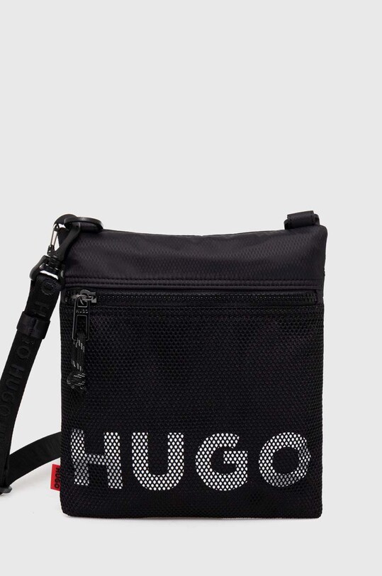 Σακίδιο HUGO υφασμάτινο μαύρο 50523522
