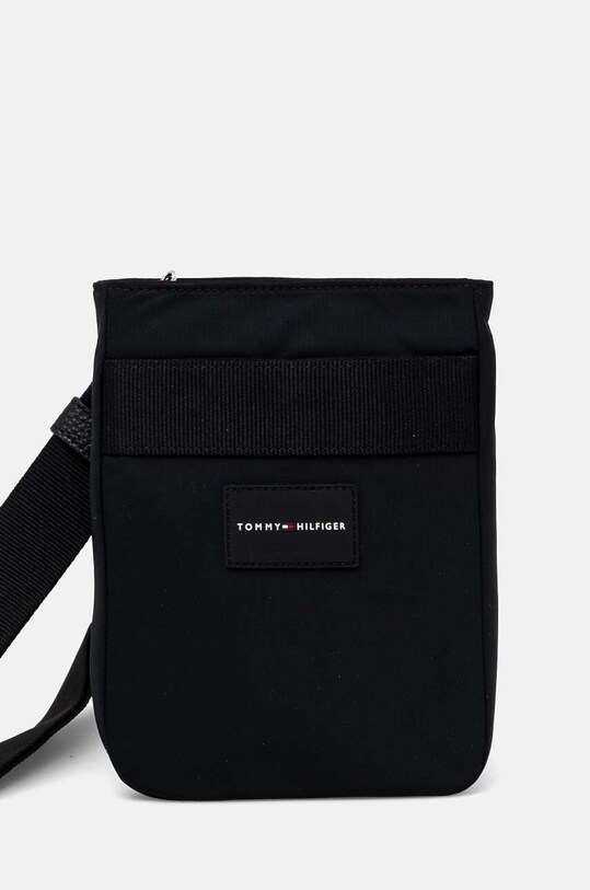Σακίδιο Tommy Hilfiger υφασμάτινο μαύρο AM0AM12468