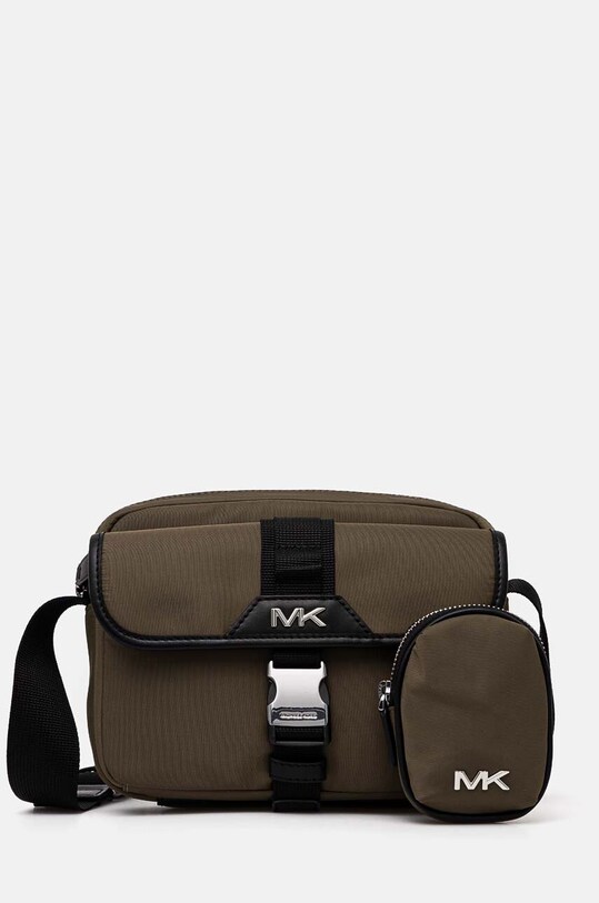 Σακίδιο Michael Kors υφασμάτινο πράσινο 33T4LBNM2B