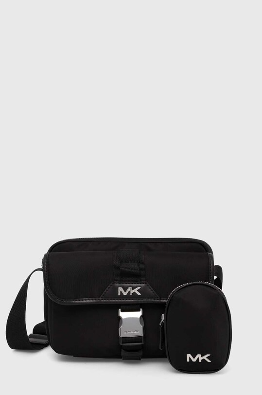 Σακίδιο Michael Kors υφασμάτινο μαύρο 33T4LBNM2B