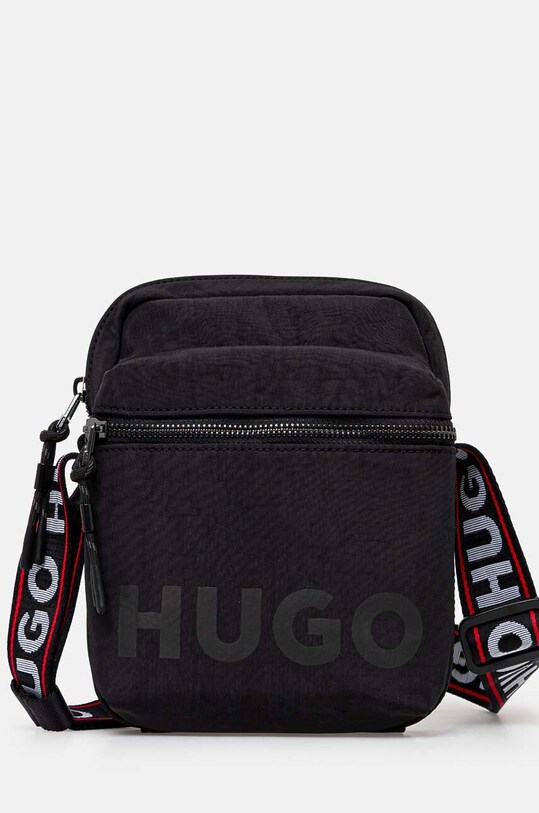 Σακίδιο HUGO υφασμάτινο μαύρο 50529432