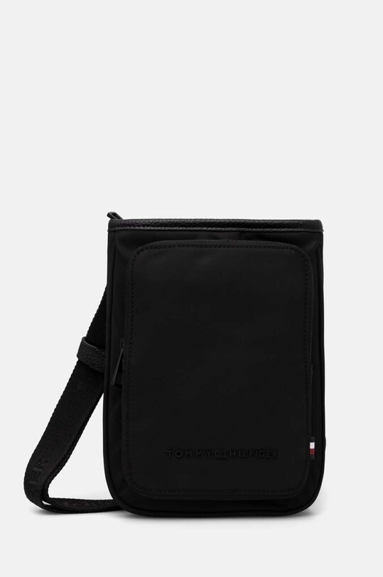 Σακίδιο Tommy Hilfiger υφασμάτινο μαύρο AM0AM12683