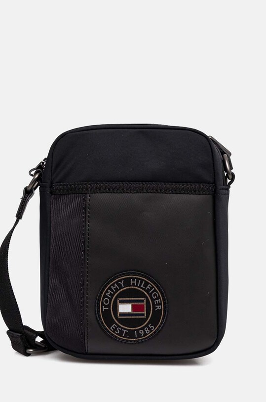 Σακίδιο Tommy Hilfiger υφασμάτινο μαύρο AM0AM12691