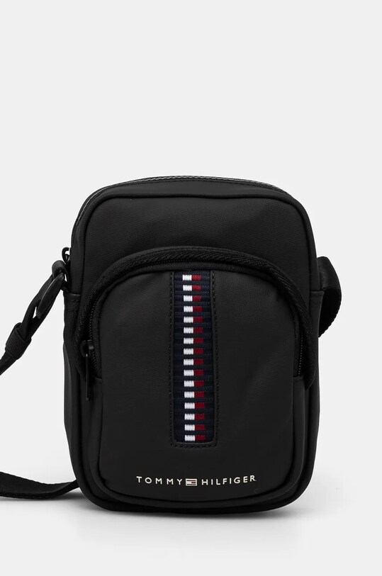 Σακίδιο Tommy Hilfiger υφασμάτινο μαύρο AM0AM12727