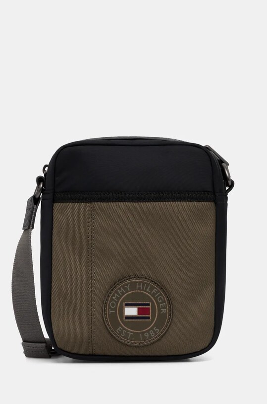 Σακίδιο Tommy Hilfiger υφασμάτινο πράσινο AM0AM12740