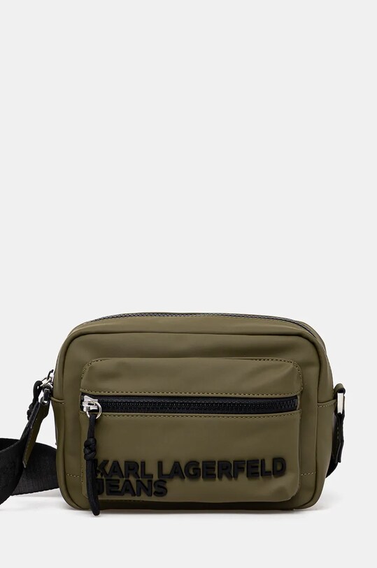 Σακίδιο Karl Lagerfeld Jeans συνθετικό πράσινο 245D3028