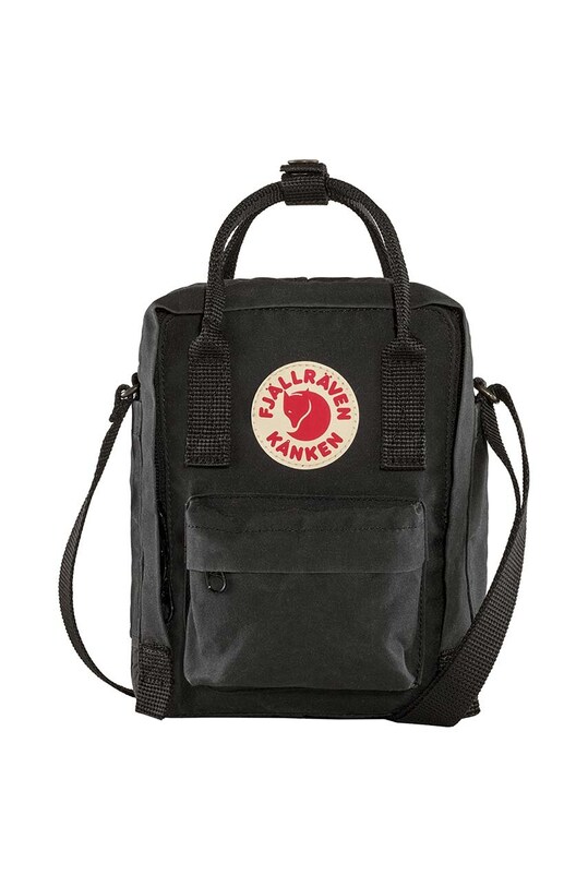 Σακίδιο Fjallraven Kanken Sling υφασμάτινο μαύρο F23797.550