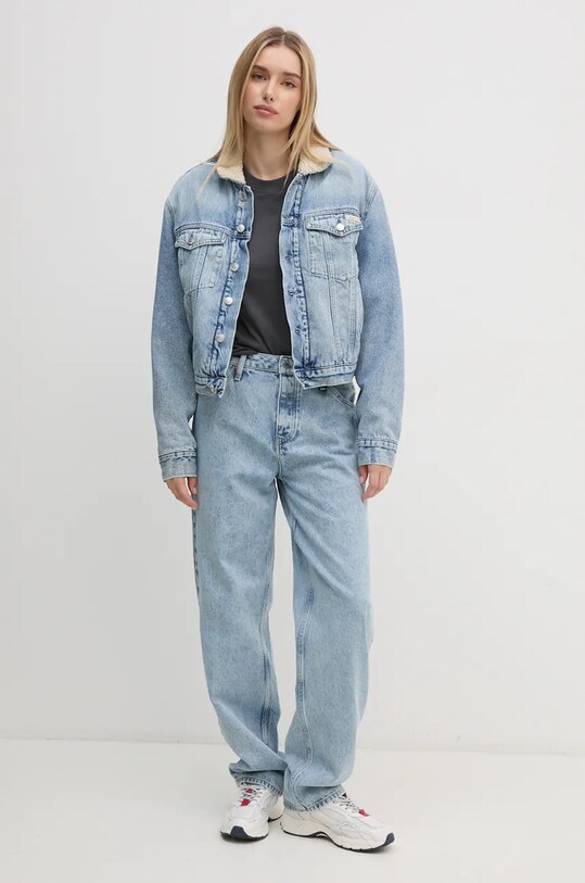 Μπλουζάκι Calvin Klein Jeans J20J225391 γκρί AW24