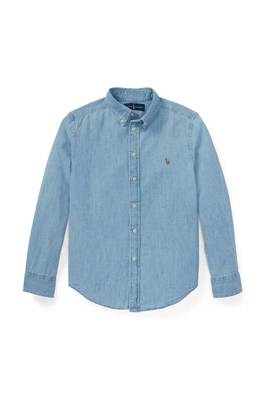 Πουκάμισο Polo Ralph Lauren 323703283001 μπλε AW25