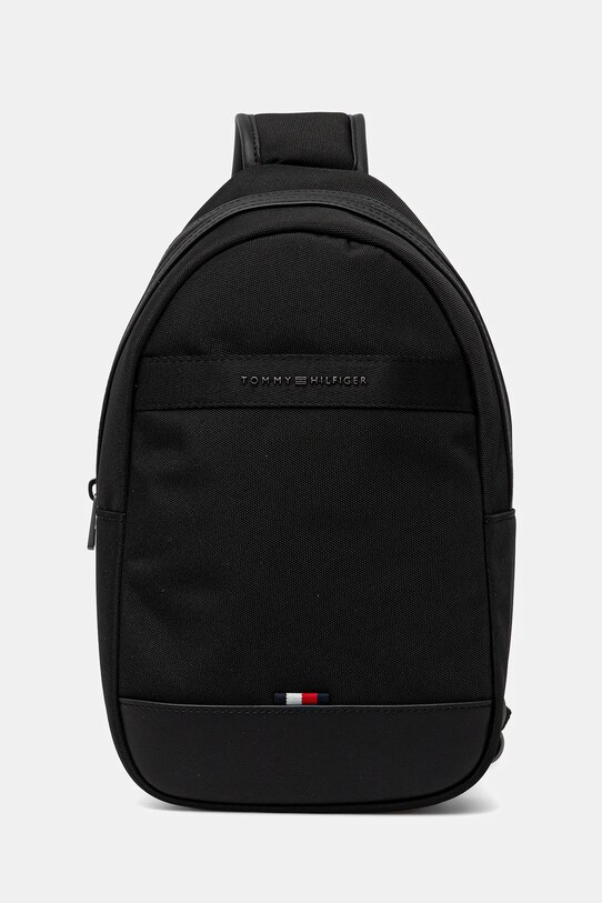 Σακίδιο πλάτης Tommy Hilfiger υφασμάτινο μαύρο AM0AM13572
