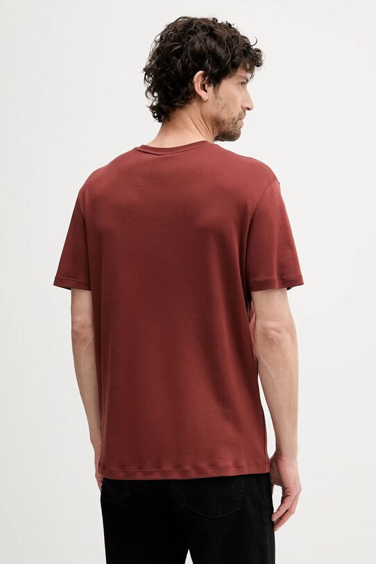 Βαμβακερό μπλουζάκι Calvin Klein LV04LB275G κόκκινο AW25