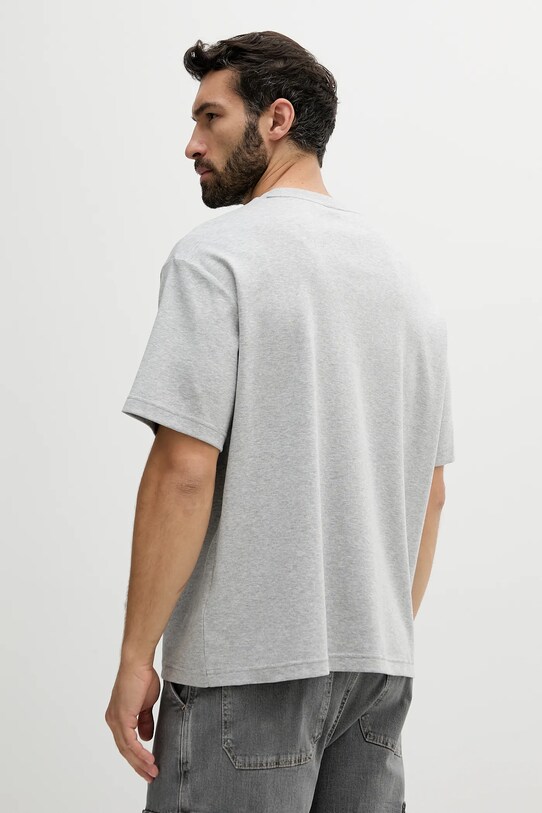 Βαμβακερό μπλουζάκι Calvin Klein LV04LC206G γκρί AW25