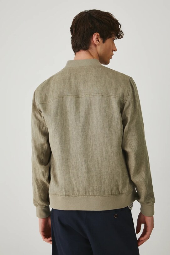 Ρούχα Λινό μπουφάν bomber Medicine RS25.KUM700 πράσινο