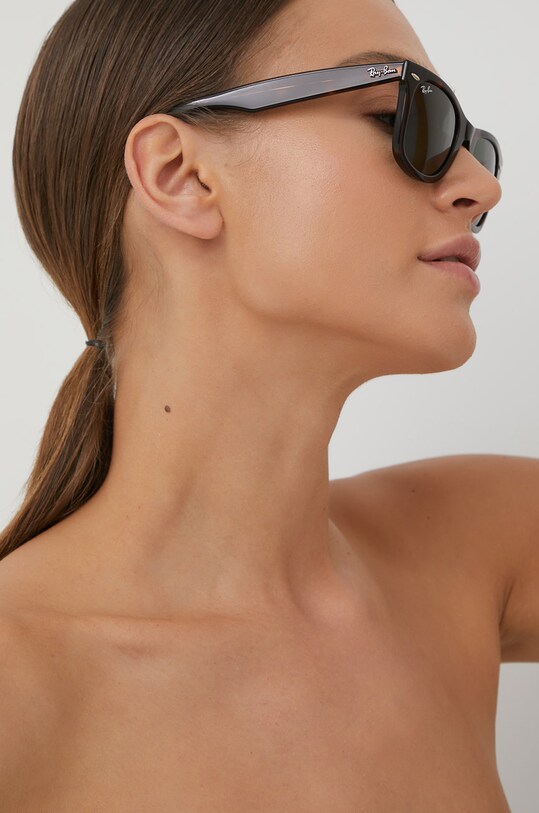 Ray-Ban - Γυαλιά 0RB2140.902.50 καφέ 0RB2140.902.50