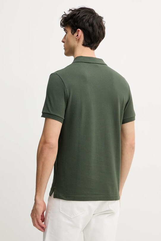 Ρούχα Βαμβακερό μπλουζάκι πόλο Lacoste PH4012 πράσινο