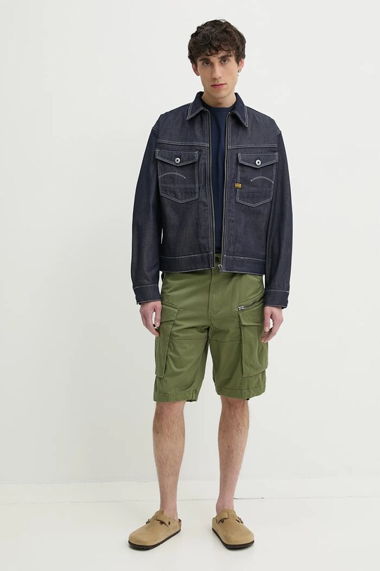 Σορτς G-Star Raw Rovic D08566.5126.724 πράσινο AA00