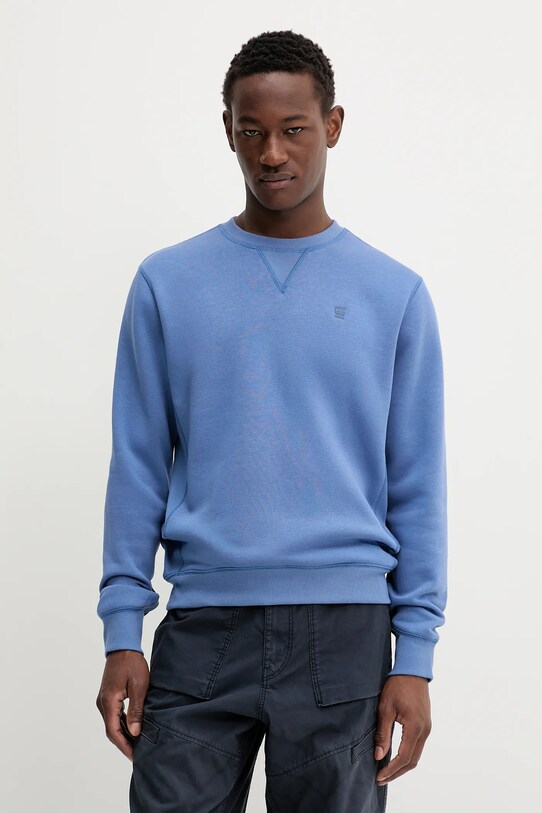 Μπλούζα G-Star Raw χωρίς κουκούλα μωβ D16917.C235