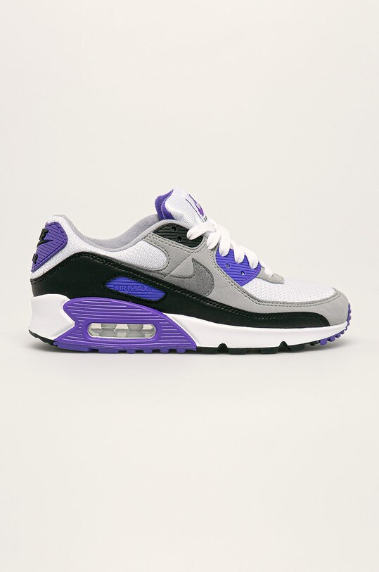 Nike - Παπούτσια Air Max 90 απομίμηση λείου δέρματος γκρί CD0490