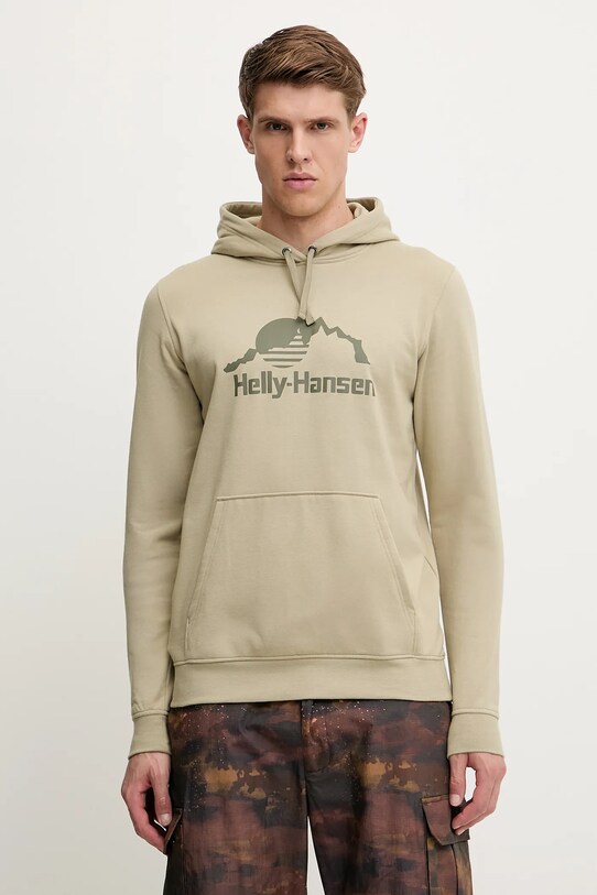 Helly Hansen μπλούζα πράσινο 62975