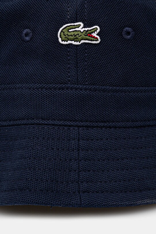 Βαμβακερό καπέλο Lacoste RK2056 σκούρο μπλε SS25