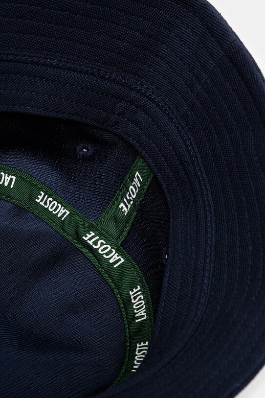 Βαμβακερό καπέλο Lacoste σκούρο μπλε RK2056
