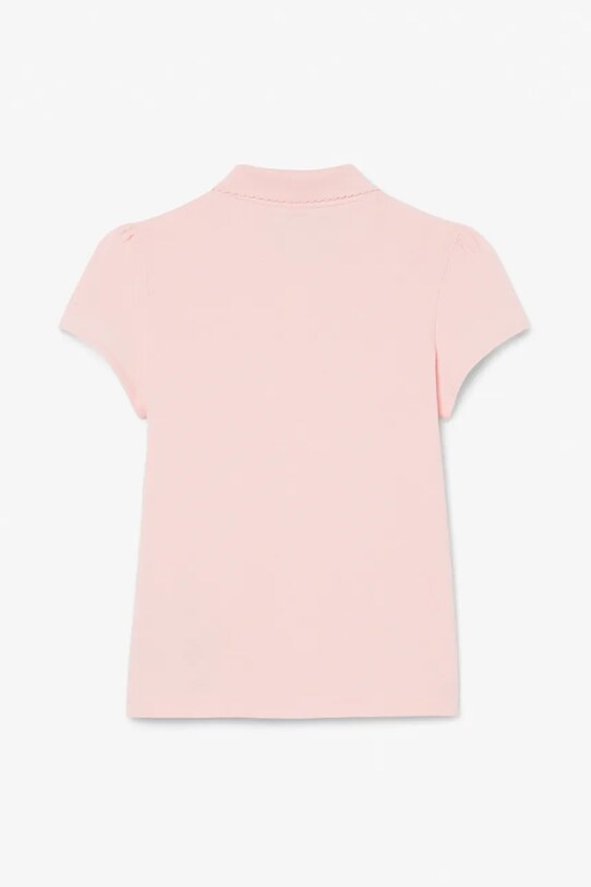 Lacoste παιδικά βαμβακερά μπλουζάκια πόλο PJ3594 ροζ SS25