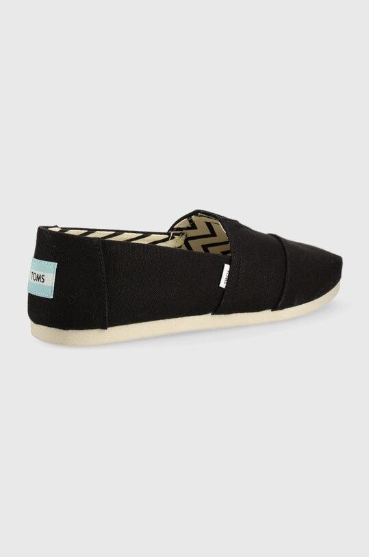 Εσπαντρίγιες Toms Alpargata 10017676 μαύρο SS25