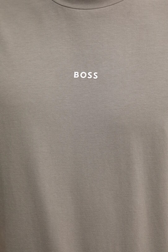Μπλουζάκι BOSS BOSS ORANGE 50473278 καφέ