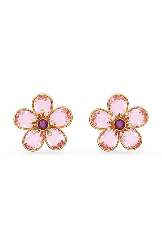Σκουλαρίκια Swarovski Florere κρύσταλλο Swarovski ροζ 5656635