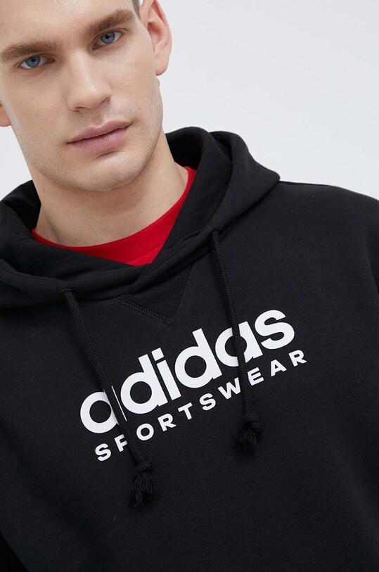 Μπλούζα adidas IC9771 μαύρο