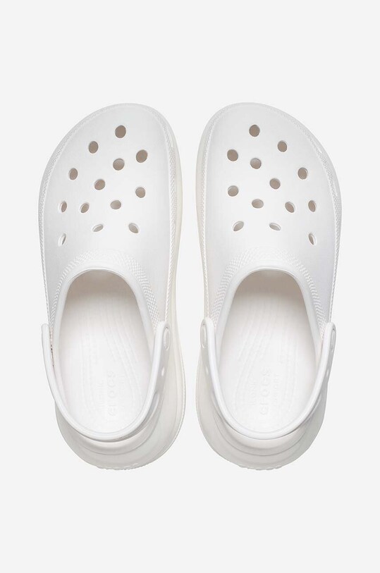 Παπούτσια Παντόφλες Crocs Classic Mega Crush Clog 207988.WHITE λευκό