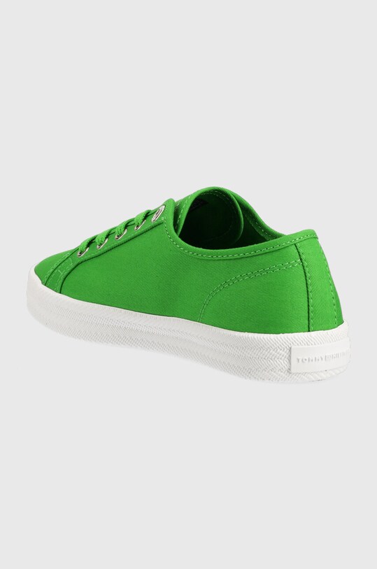 Παπούτσια Πάνινα παπούτσια Tommy Hilfiger ESSENTIAL VULCANIZED SNEAKER FW0FW07119 πράσινο