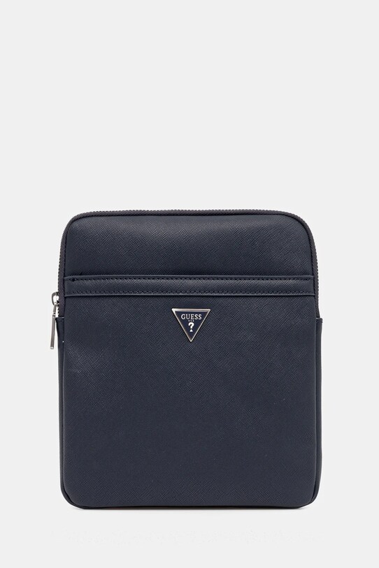 Σακίδιο Guess CERTOSA απομίμηση λείου δέρματος σκούρο μπλε HMECSA.P3123
