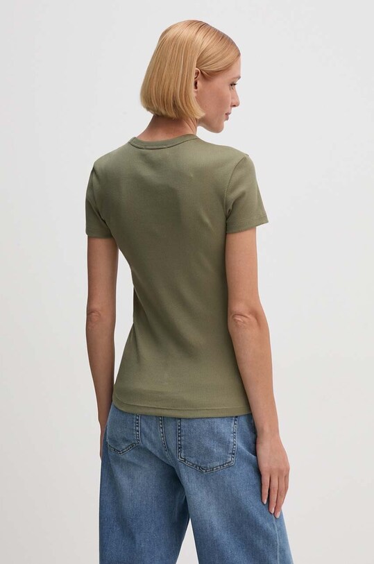 Ρούχα Βαμβακερό μπλουζάκι Lacoste TF5538 πράσινο