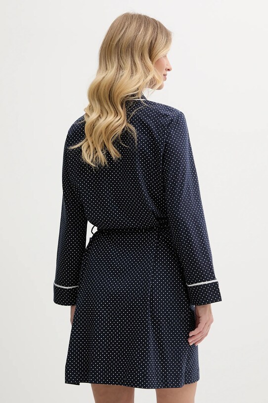 Βαμβακερό μπουρνούζι Lauren Ralph Lauren I814702 σκούρο μπλε AA00