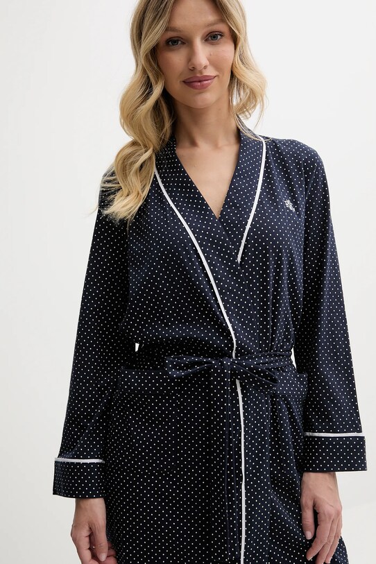 Ρούχα Βαμβακερό μπουρνούζι Lauren Ralph Lauren I814702 σκούρο μπλε